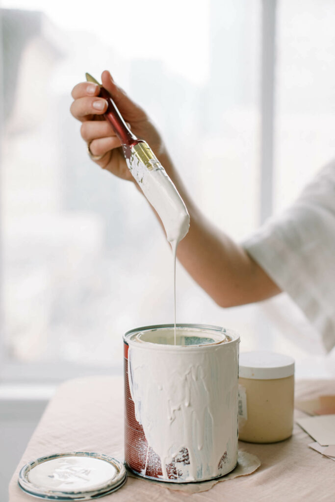 diy painter dripping paint