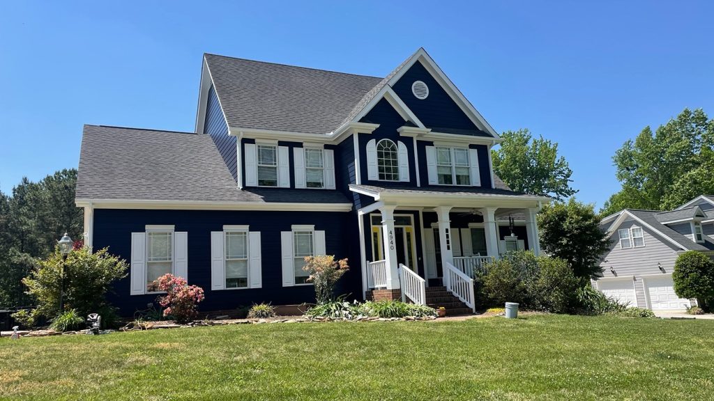 Emerald rain refresh exterior by oak city coatings, exterior painters in Raleigh, NC