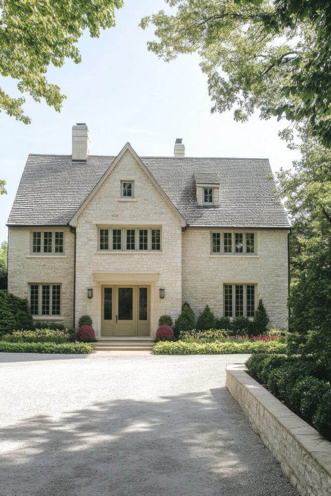stone house painted in Raleigh, NC