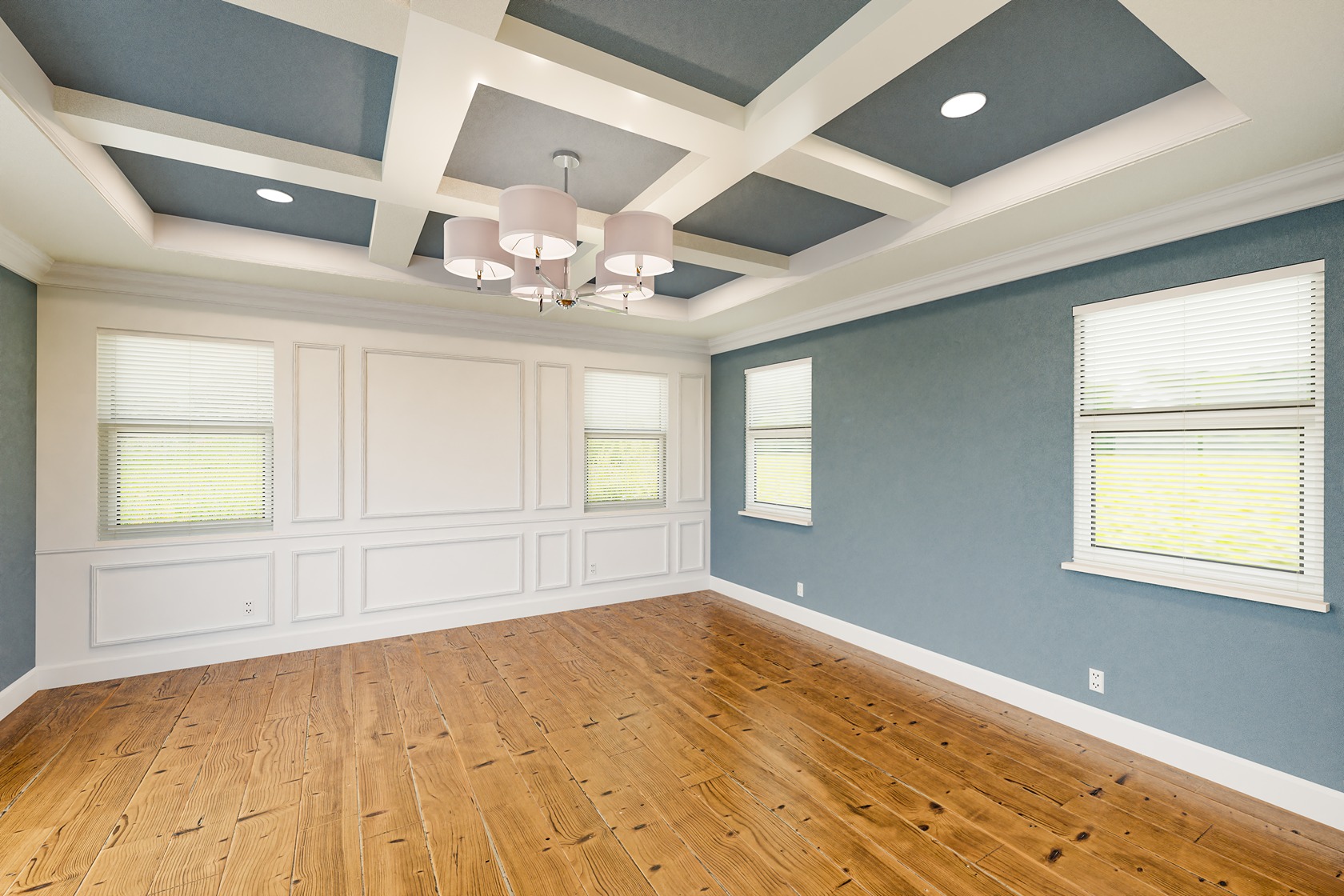 Ceiling Colors: Thinking Beyond White for a Cohesive Look | Oak City ...