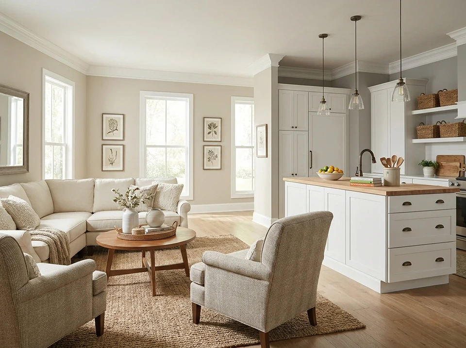 Revere-Pewter-HC-172 house painted for rental