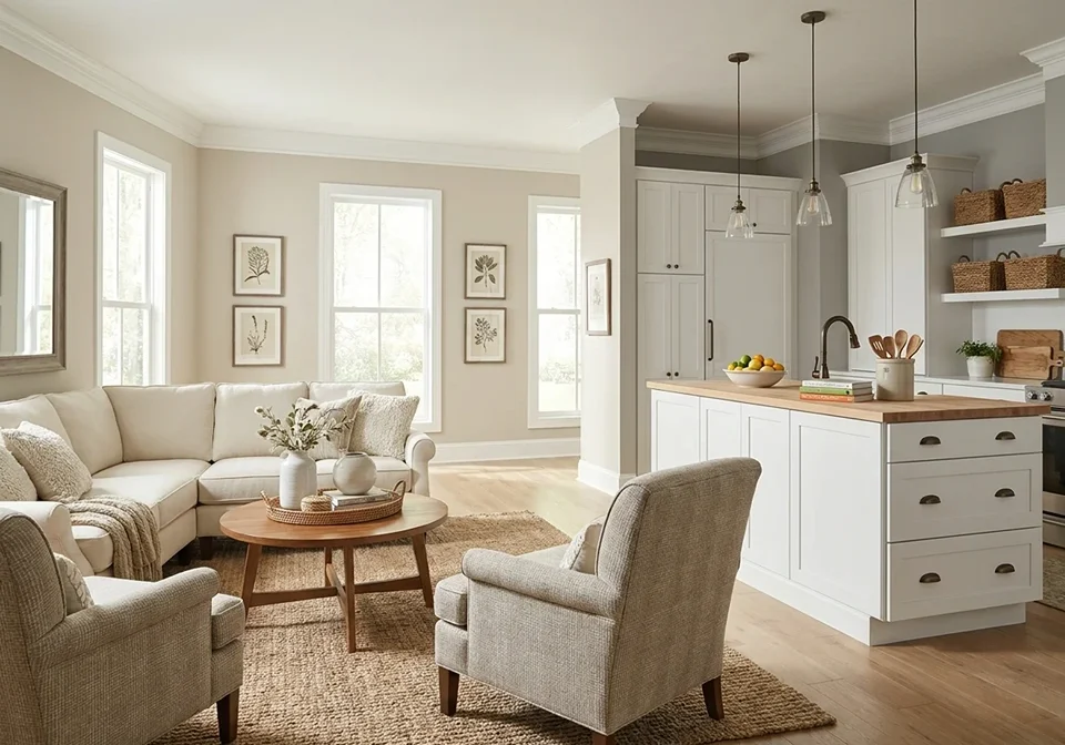 Revere-Pewter-HC-172 house painted for rental
