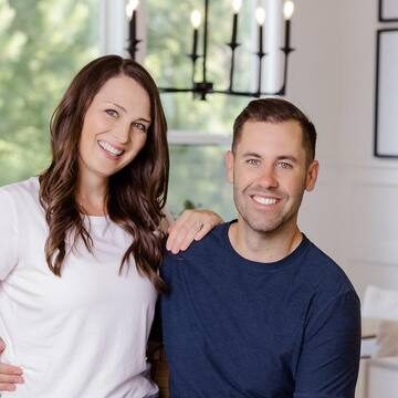Oak City Coatings owners Nick and Stephanie O'Keefe, family-owned painting company in Raleigh, NC